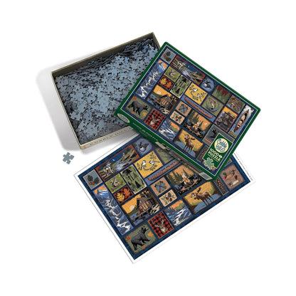 Cobble Hill Woodcraft - 1000 Piece Puzzle