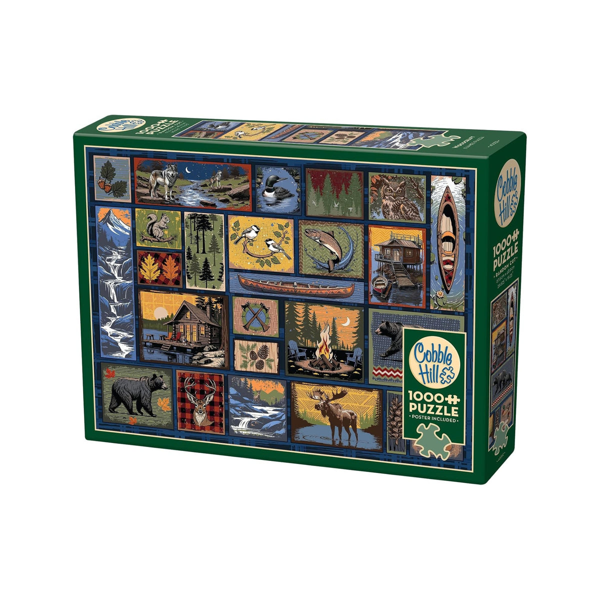 Cobble Hill Woodcraft - 1000 Piece Puzzle