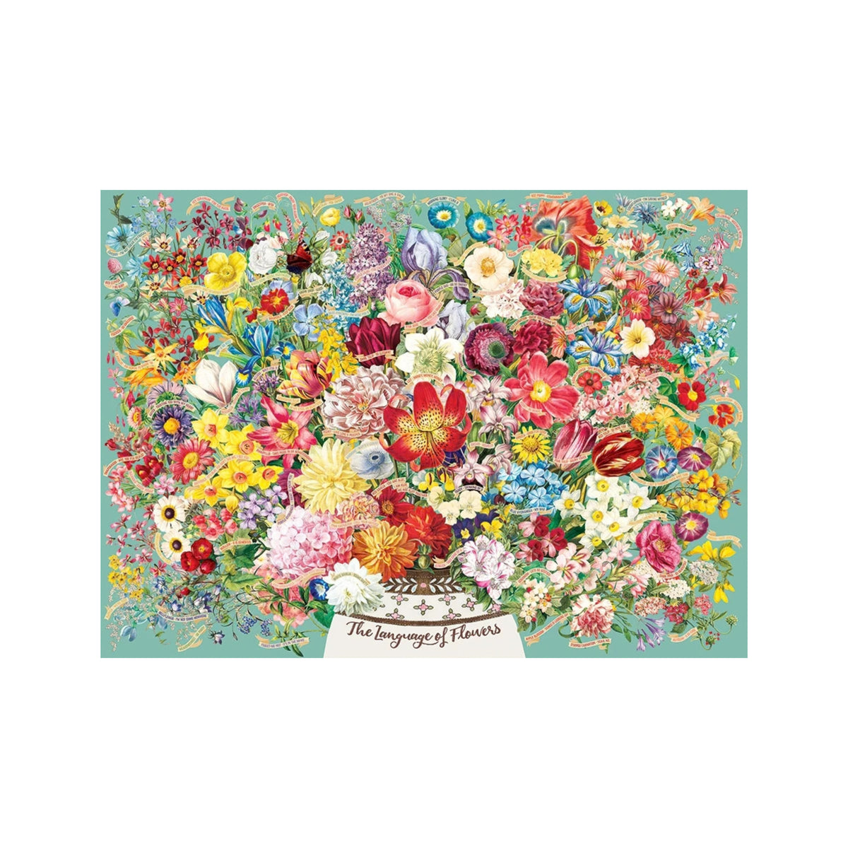 Cobble Hill The Language of Flowers  - 1000 Piece Puzzle