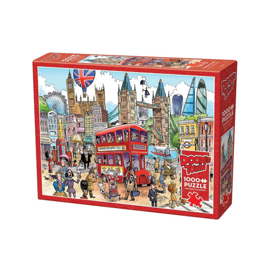 Cobble Hill  - Doodletown: London Calling - 1000 Piece Puzzle
