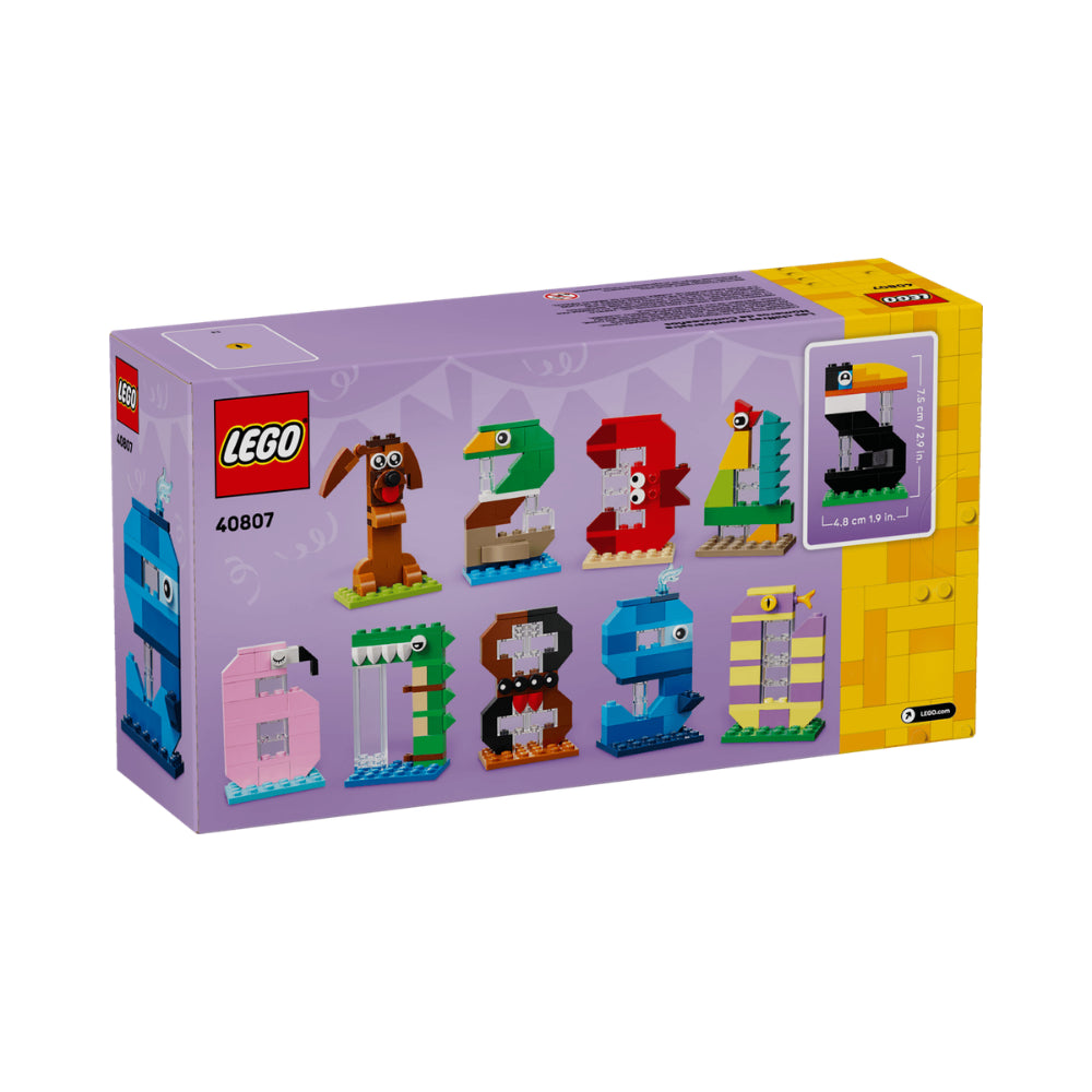 LEGO Birthday Numbers 281 Piece