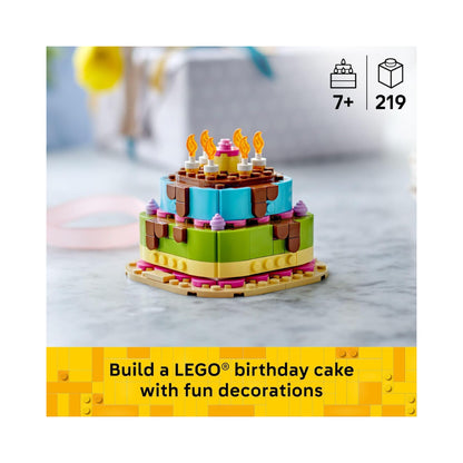 LEGO Birthday Party Cake 219 Piece