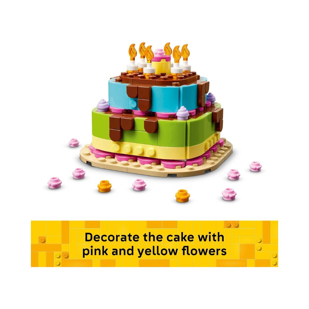 LEGO Birthday Party Cake 219 Piece