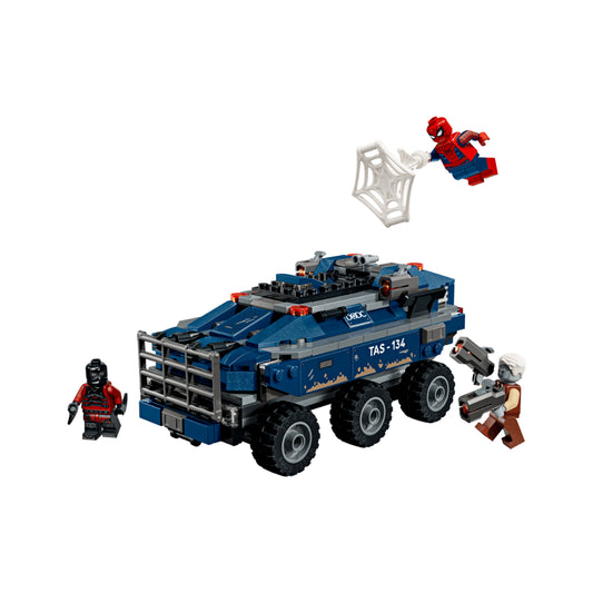 LEGO Marvel Spider-Man Prison Transport Chase - 367 Pieces