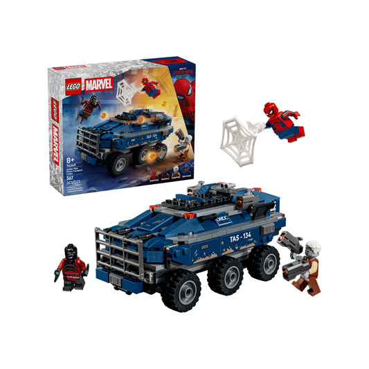 LEGO Marvel Spider-Man Prison Transport Chase - 367 Pieces