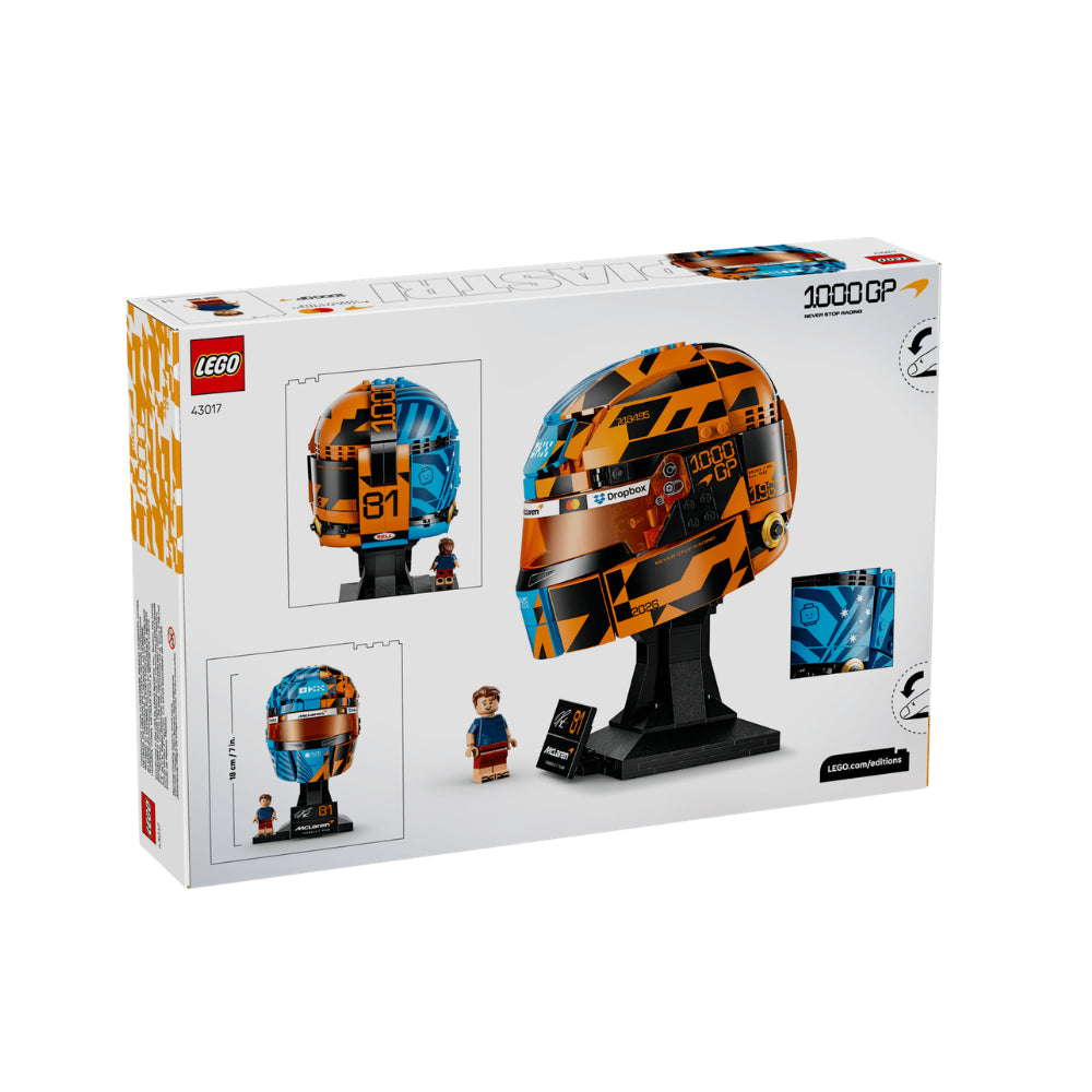 LEGO Editions McLaren Mastercard F1® Team Oscar Piastri Helmet 793 Pieces