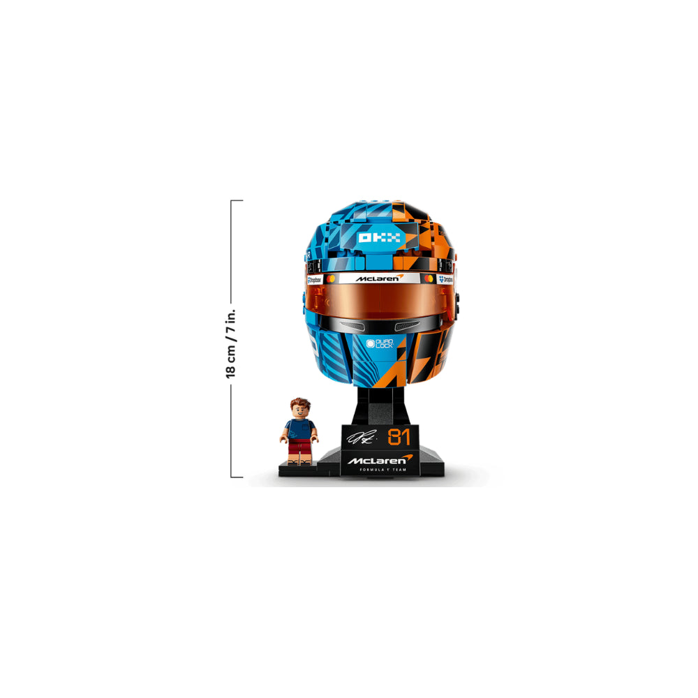 LEGO Editions McLaren Mastercard F1® Team Oscar Piastri Helmet 793 Pieces