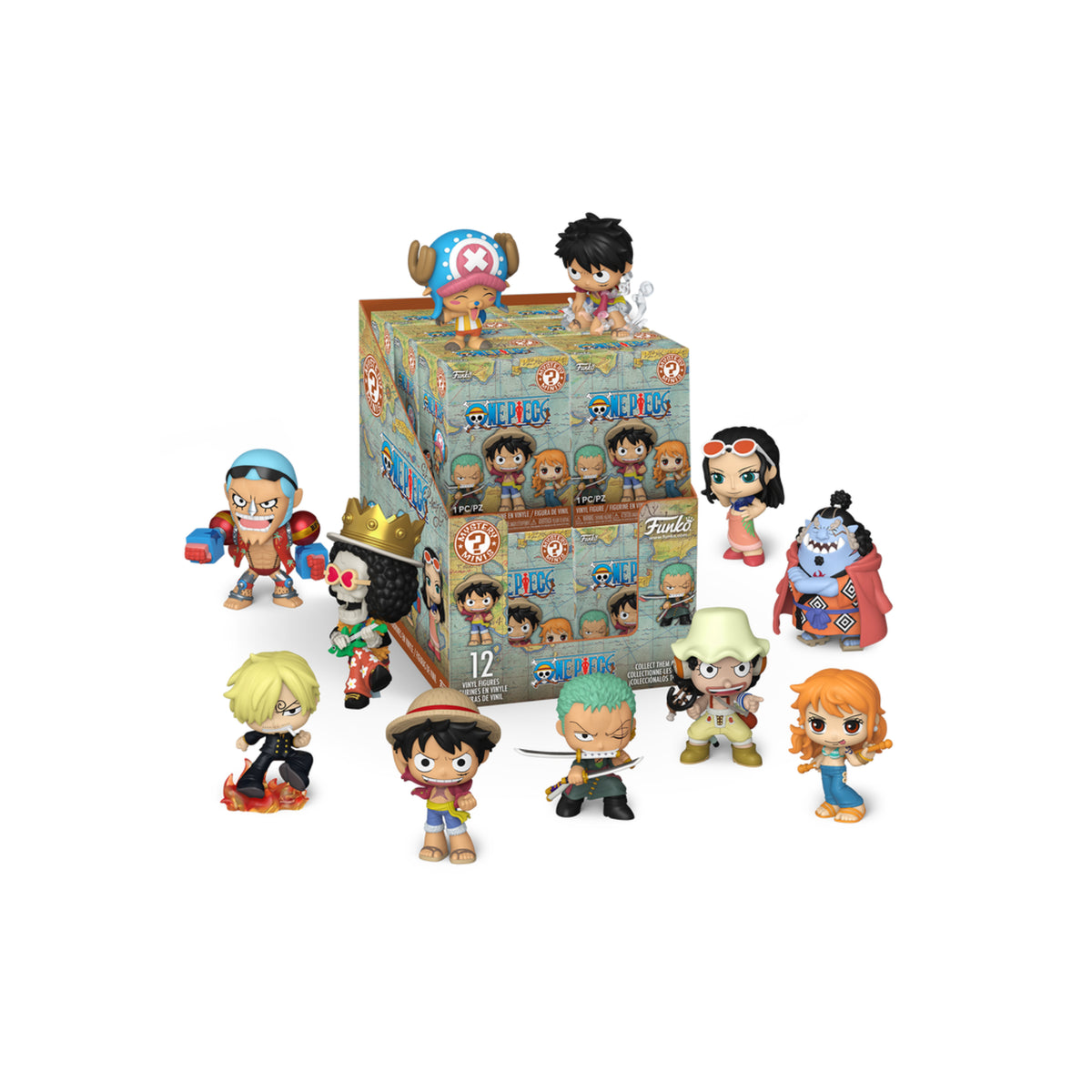 Funko Mystery Minis! One piece: Fish - Man Island Saga (Random selection)
