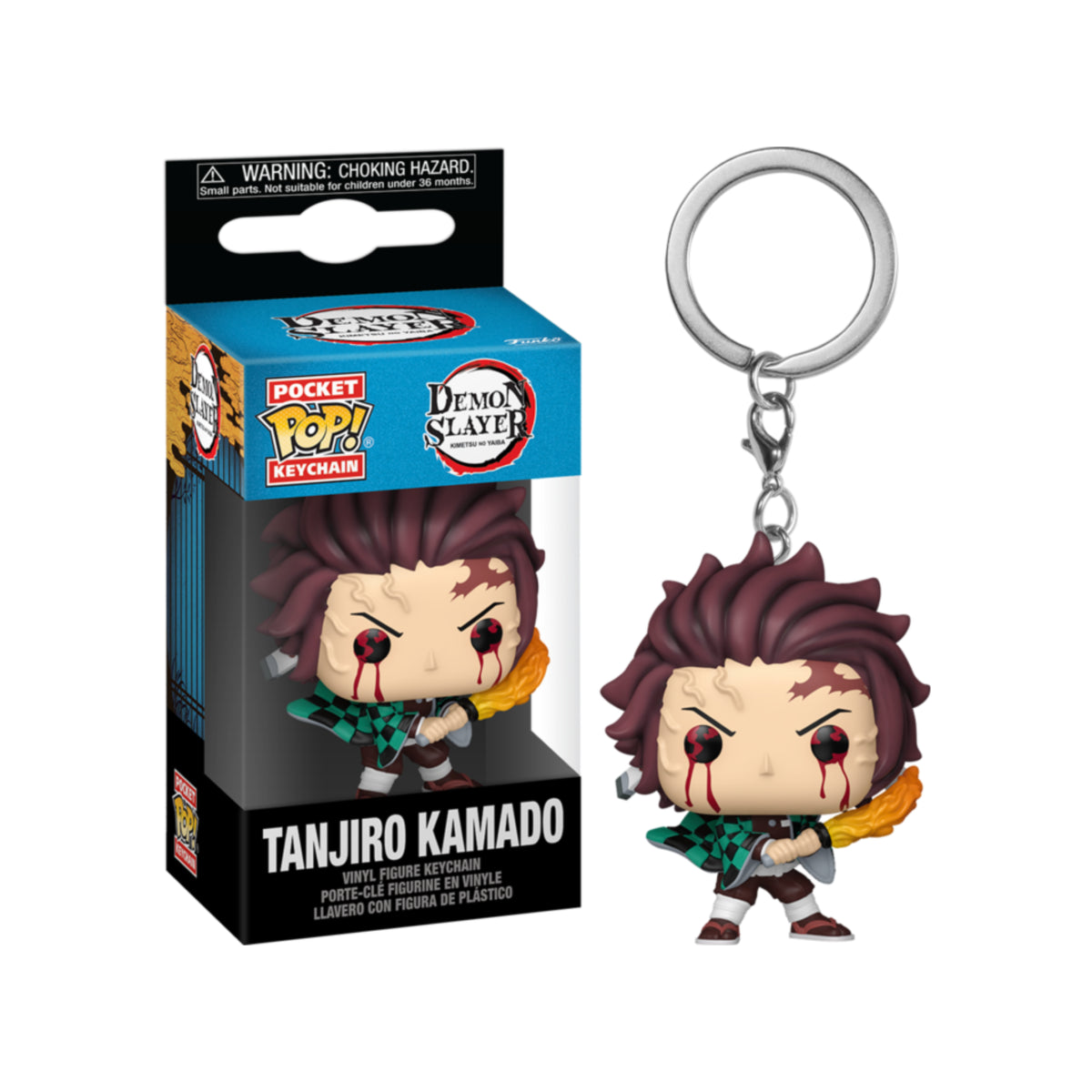 Funko Pop! Keychain: Demon Slayer - Tanjiro Kamado