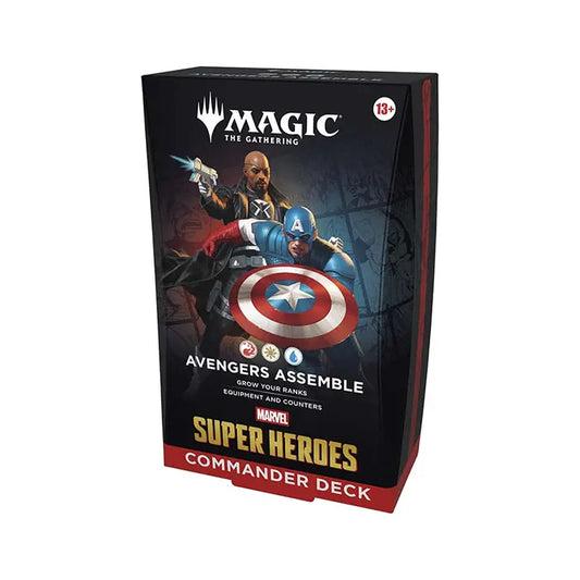 Magic The Gathering: Marvel Super Heroes Commander Deck - Avengers Assemble