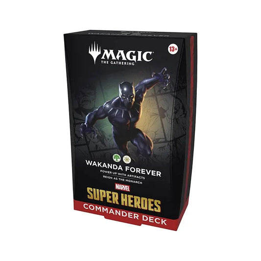 Magic The Gathering: Marvel Super Heroes Commander Deck - Wakanda Forever
