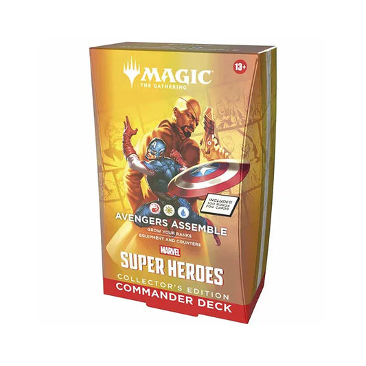 Magic The Gathering: Marvel Super Heroes Collector Commander Deck - Avengers Assemble