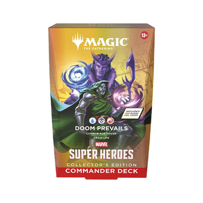 Magic The Gathering: Marvel Super Heroes Collector Commander Deck - Doom Prevails