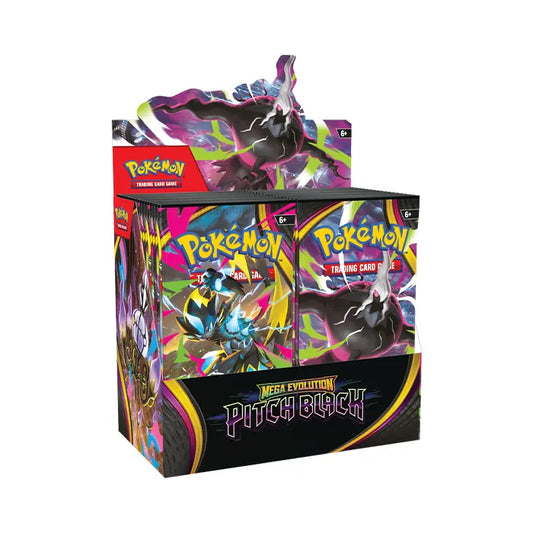 Pokemon TCG: Mega Evolution Pitch Black Booster Display