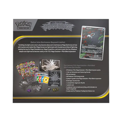 Pokemon TCG: Mega Evolution Pitch Black (ME05) Elite Trainer Box