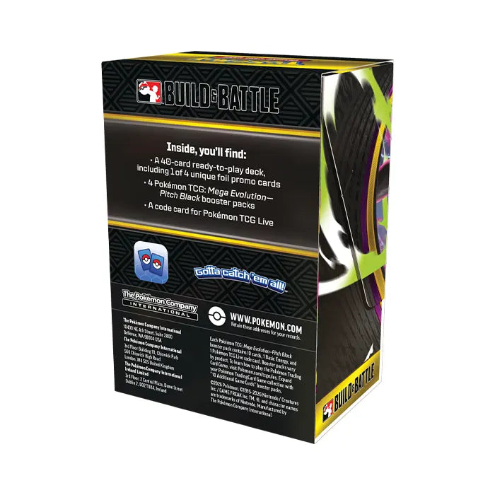 Pokemon TCG: Mega Evolution Pitch Black (ME05) Build and Battle