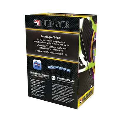 Pokemon TCG: Mega Evolution Pitch Black (ME05) Build and Battle