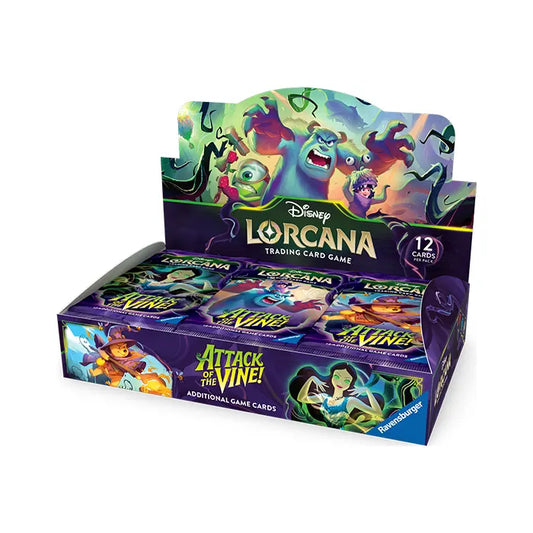 Disney Lorcana: Set 13: Attack of the Vine Booster Display