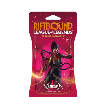 Riftbound League of Legends TCG Vendetta Booster Display