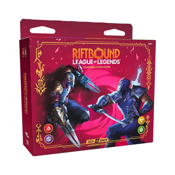 Riftbound League of Legends TCG Vendetta Showdown Deck Zed vs Shen