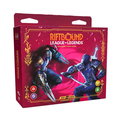 Riftbound League of Legends TCG Vendetta Showdown Deck Zed vs Shen