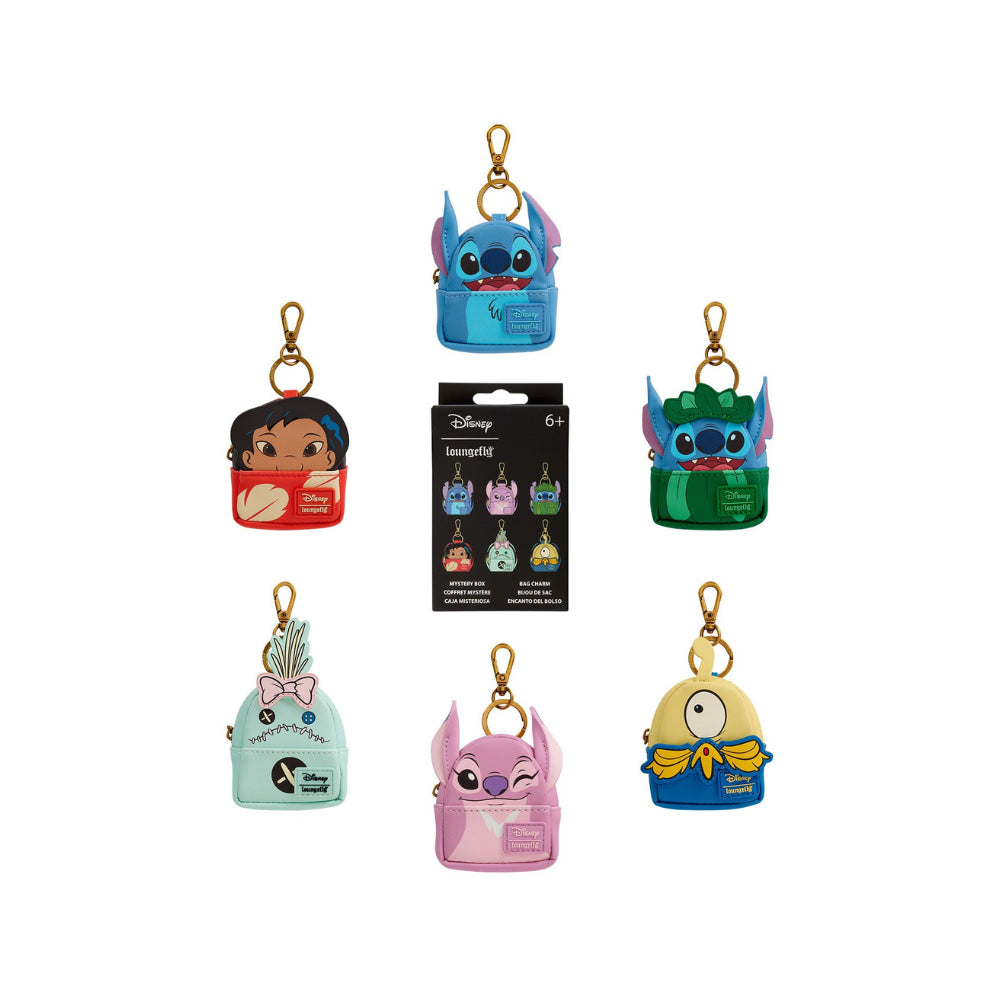 Loungefly Disney Lilo &amp; Stitch Mini Backpack Keychain Box