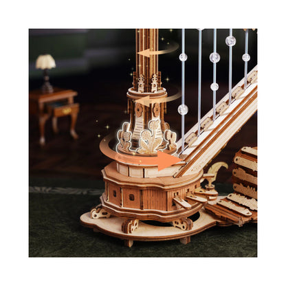 Robotime Magic Harp Music Box Wooden 3D Puzzle