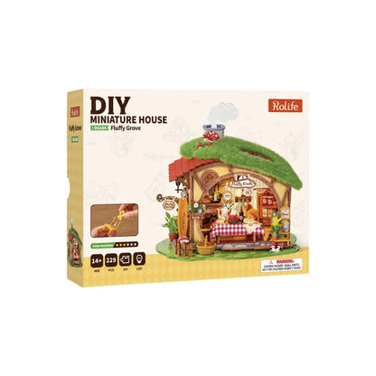 Robotime Rolife 3D Wooden Puzzle - Miniature House - Fluffy Grove