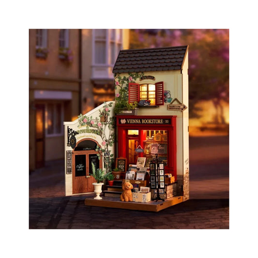 Robotime Rolife 3D Wooden Puzzle - Vienna Bookstore