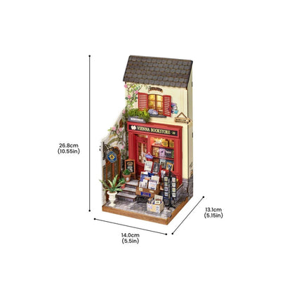 Robotime Rolife 3D Wooden Puzzle - Vienna Bookstore