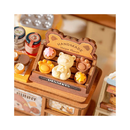 Robotime Rolife 3D Wooden Puzzle - Cookii Bunny's Cookie Shop