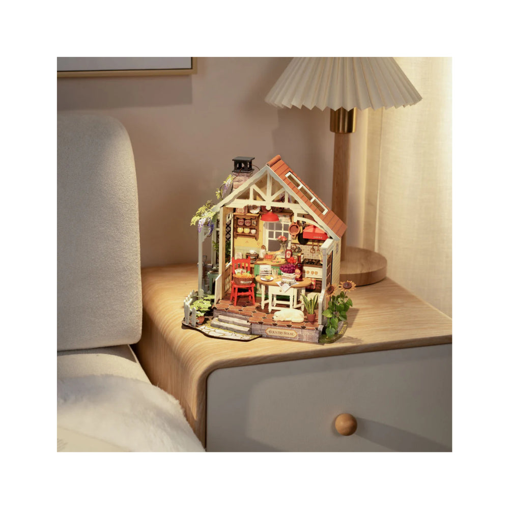 Robotime Rolife 3D Wooden Puzzle - Sunlit Farmhouse Kitchen