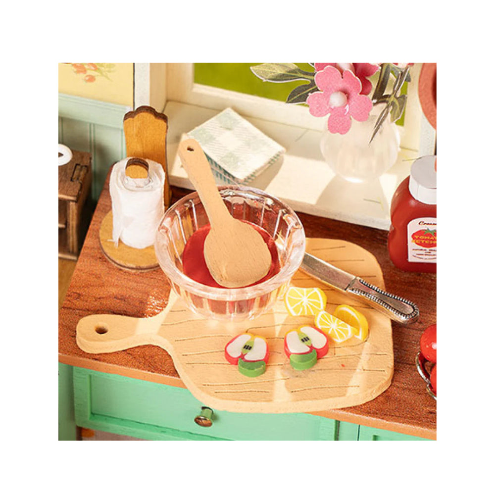 Robotime Rolife 3D Wooden Puzzle - Sunlit Farmhouse Kitchen