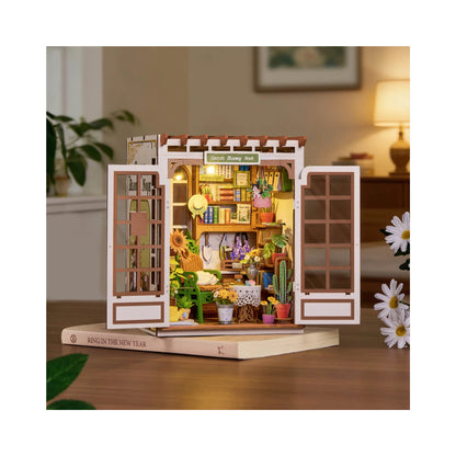Robotime Rolife DIY Book Nook Kit - Secret Bloomy Nook