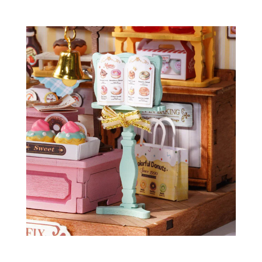 Robotime Rolife Sweetie's Donut Shop DIY Miniature House
