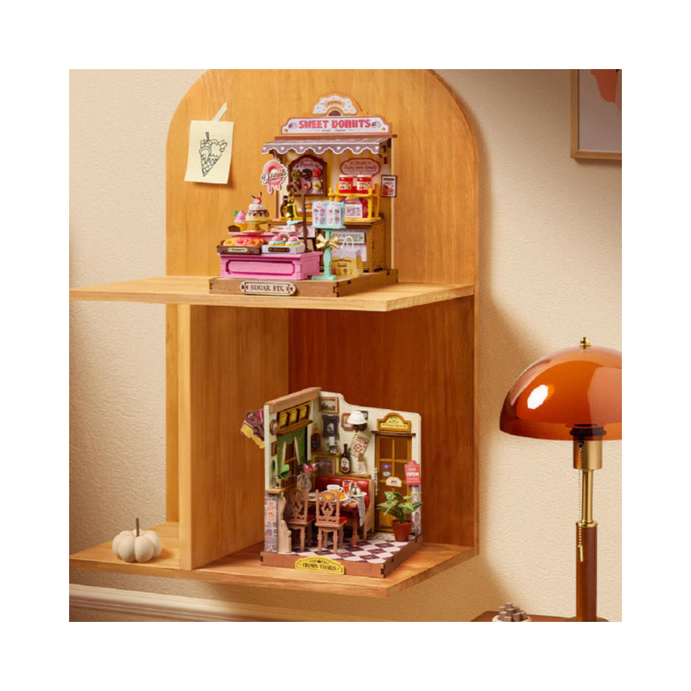Robotime Rolife Sweetie's Donut Shop DIY Miniature House