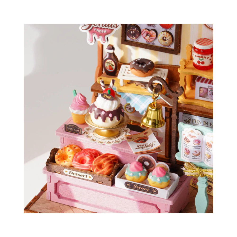 Robotime Rolife Sweetie's Donut Shop DIY Miniature House