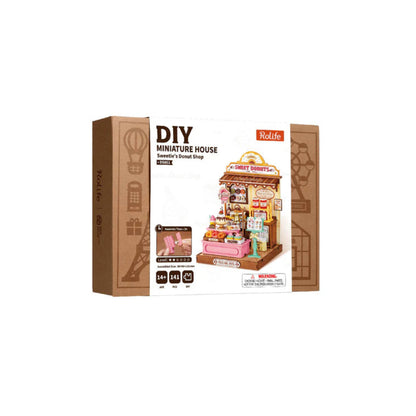 Robotime Rolife Sweetie's Donut Shop DIY Miniature House