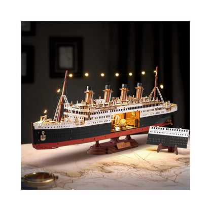 Robotime Rolife 3D Wooden Puzzle - 1912 Eternal Atlantic Voyager