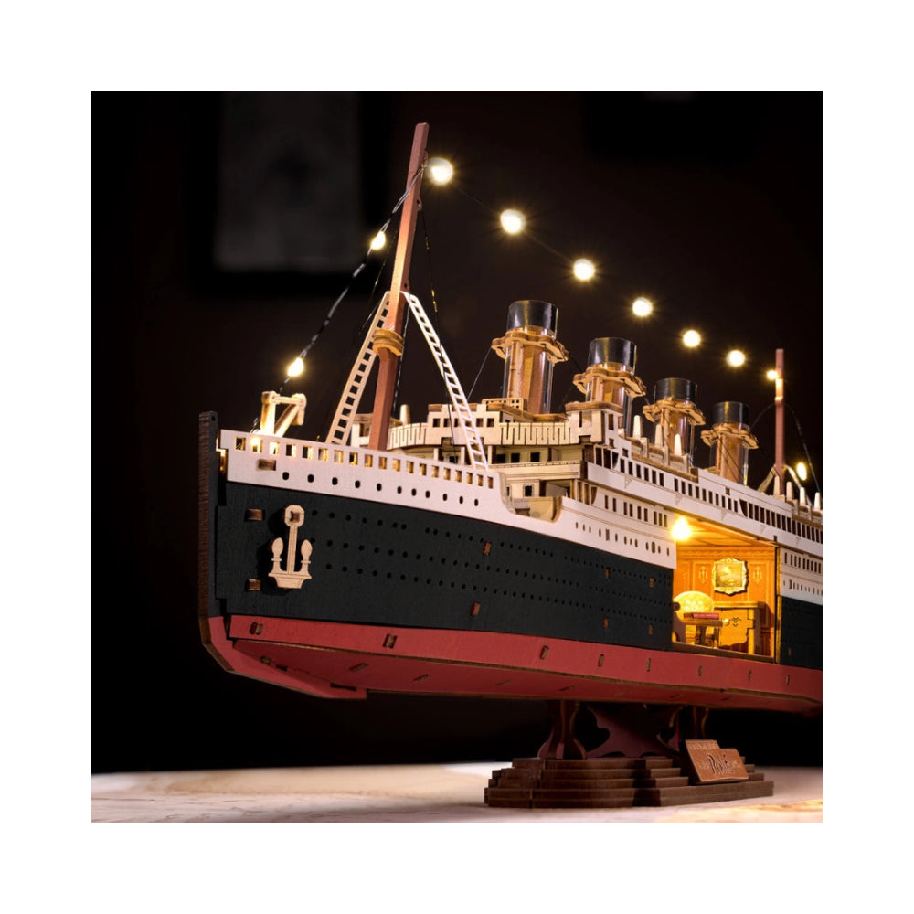 Robotime Rolife 3D Wooden Puzzle - 1912 Eternal Atlantic Voyager