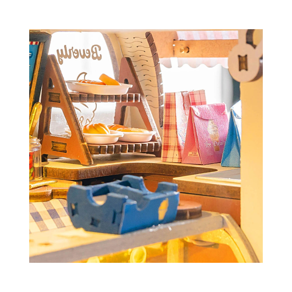 Robotime Rolife 3D Wooden Puzzle - Beverly's Ice Cream Truck