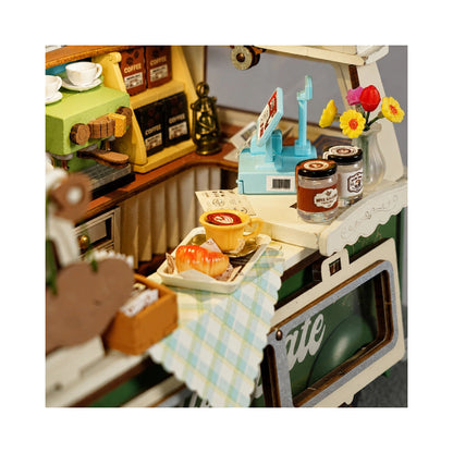 Robotime Rolife 3D Wooden Puzzle - Leo's Coffee Truck
