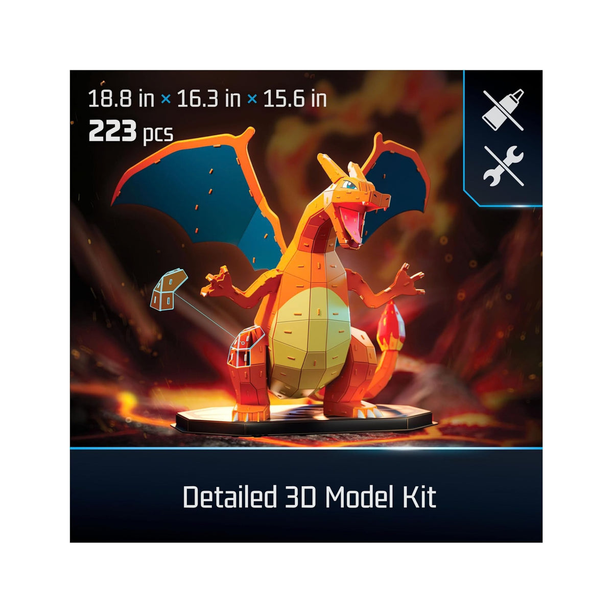 Pokémon Charizard 4D Puzzle