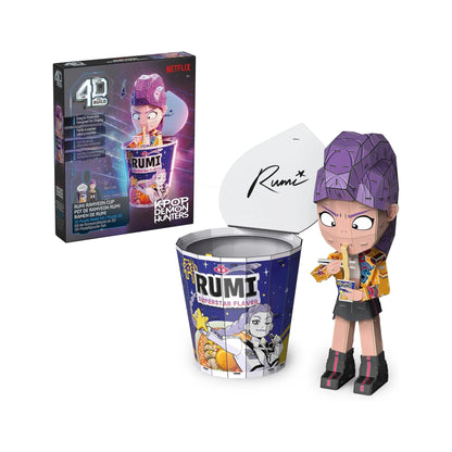 4D Build KPop Demon Hunters Rumi 3D Puzzle - 138 Pieces