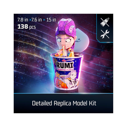 4D Build KPop Demon Hunters Rumi 3D Puzzle - 138 Pieces