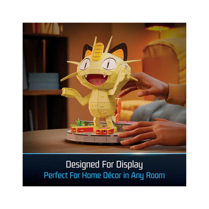 4D Build Pokémon Meowth 3D Puzzle - 137 Pieces