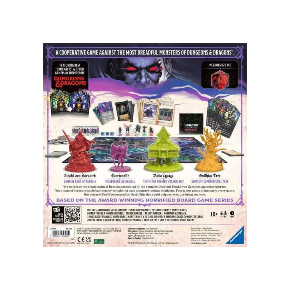 Ravensburger - Horrified: Dungeons & Dragons Ravenloft - Board Game