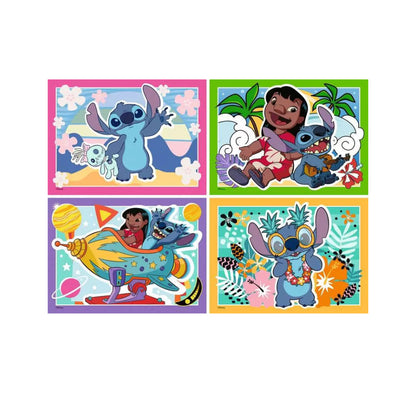 Ravensburger SPEEDY PUZZLE STITCH - 4X 35 Pieces Jigsaw puzzle