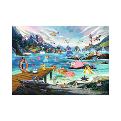 RavensburgerPokemon Vaporeon and Temperate Marine 1000 Piece