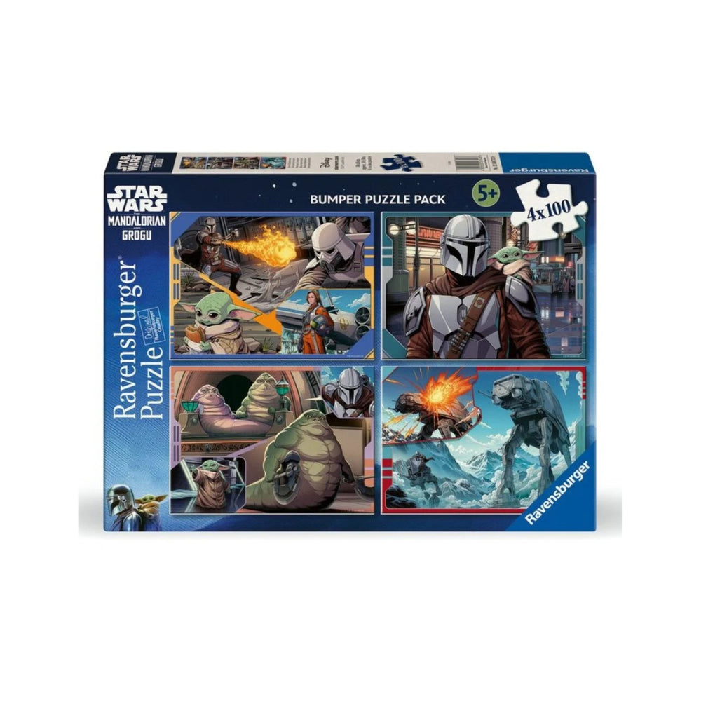 Ravensburger Star Wars The Mandalorian & Grogu puzzle - 4x100pcs